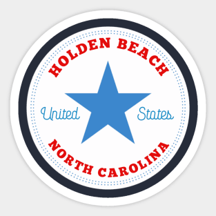 Holden Beach North Carolina United States Sticker